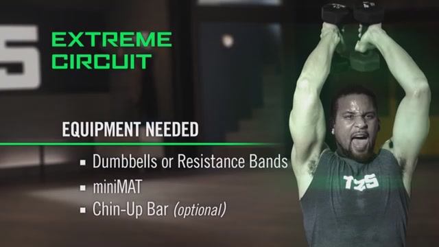 Focus T25 Gamma 1 - Extreme Circuit Шон Ти, Фокус Т25 Гамма 1я силовая трен. с элементами кардио