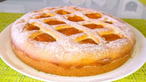Быстрый заливной пирог с ВАРЕНЬЕМ | Без миксера | Простая и вкусная выпечка на каждый день