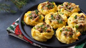 Гнезда с мясом. Очень вкусно.