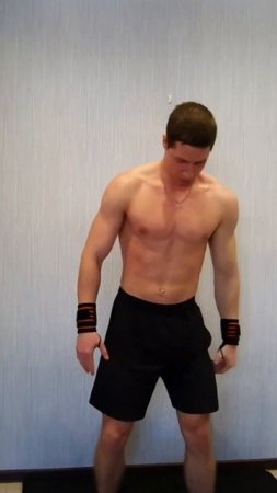 Жму гирю 24кг!