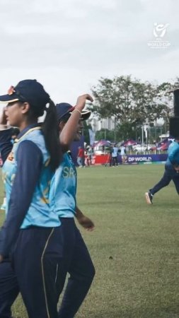 Emotions on a high as Sri Lanka wrap up their #U19WorldCup 2025 campaign with a win  #ytshorts