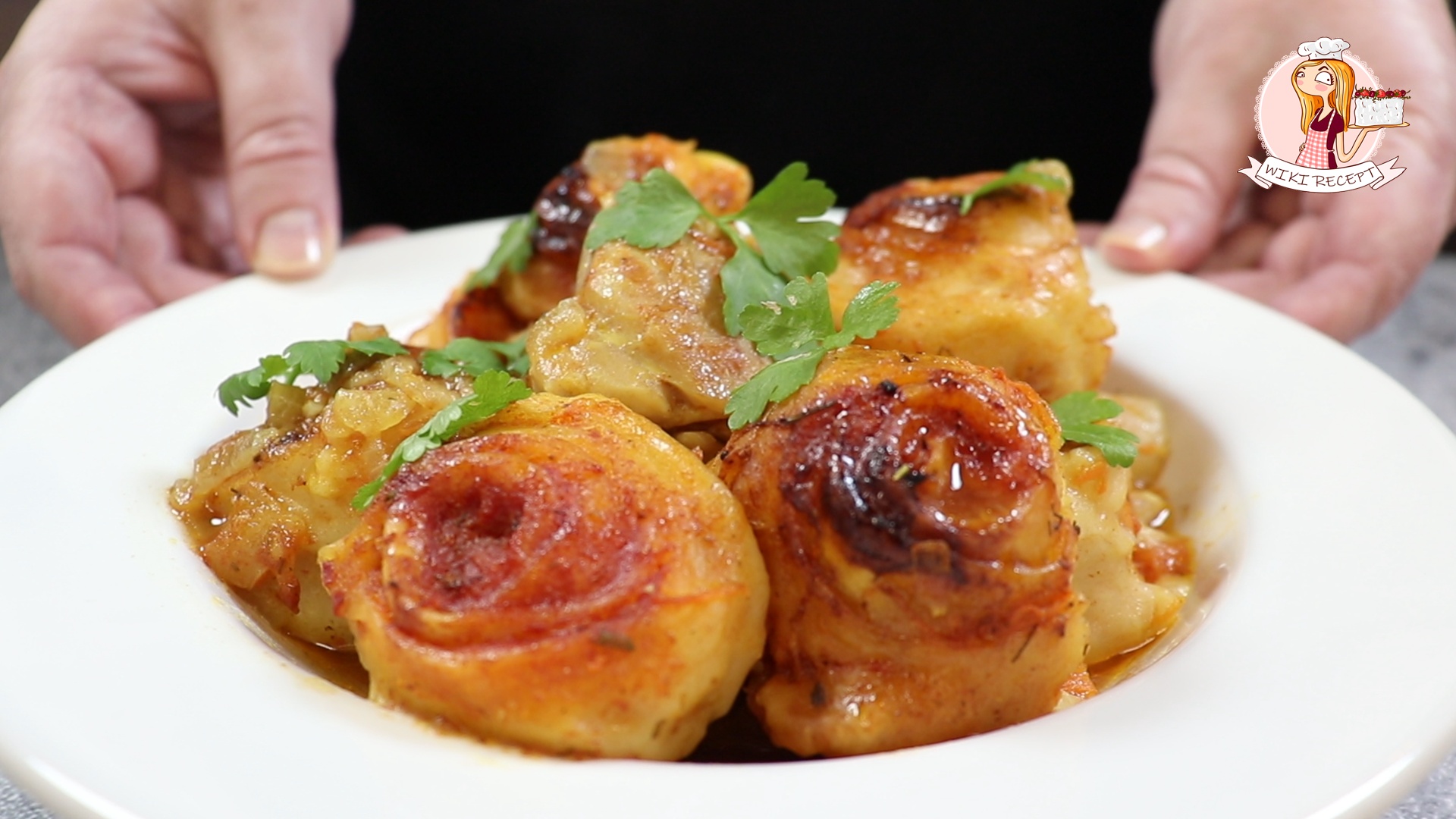 КУРИЦА с РОЗОЧКАМИ. Делюсь оригинальным рецептом!
