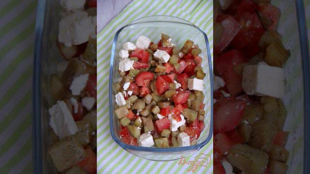Баклажаны, запечённые по-болгарски